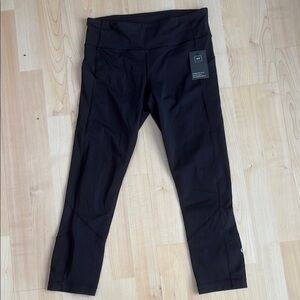 Lululemon Like New Pace Rival Crop Black Leggings